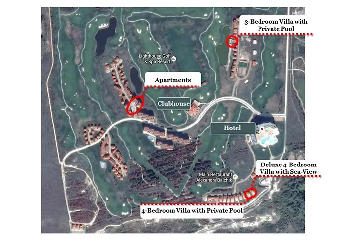 At Lighthouse Golf By Parnas Estate Aparthotel *